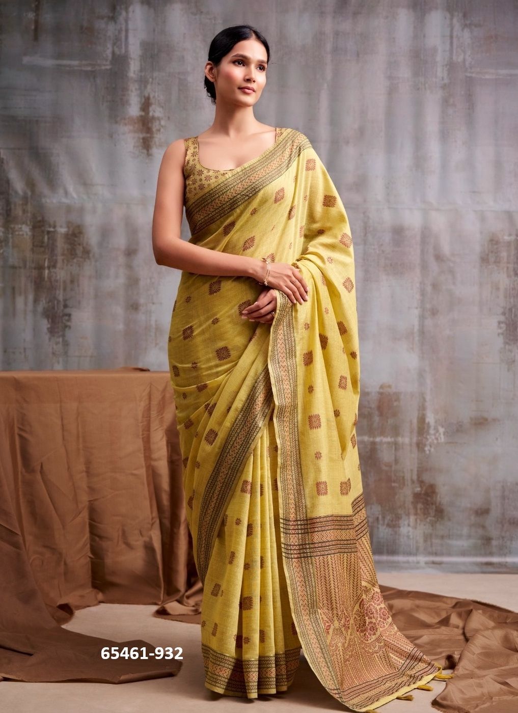 KUMUD COTTON - Catalog # 65461 (Set of 6 Sarees) KUMUD COTTON - Catalog # 65461 (Set of 6 Sarees)