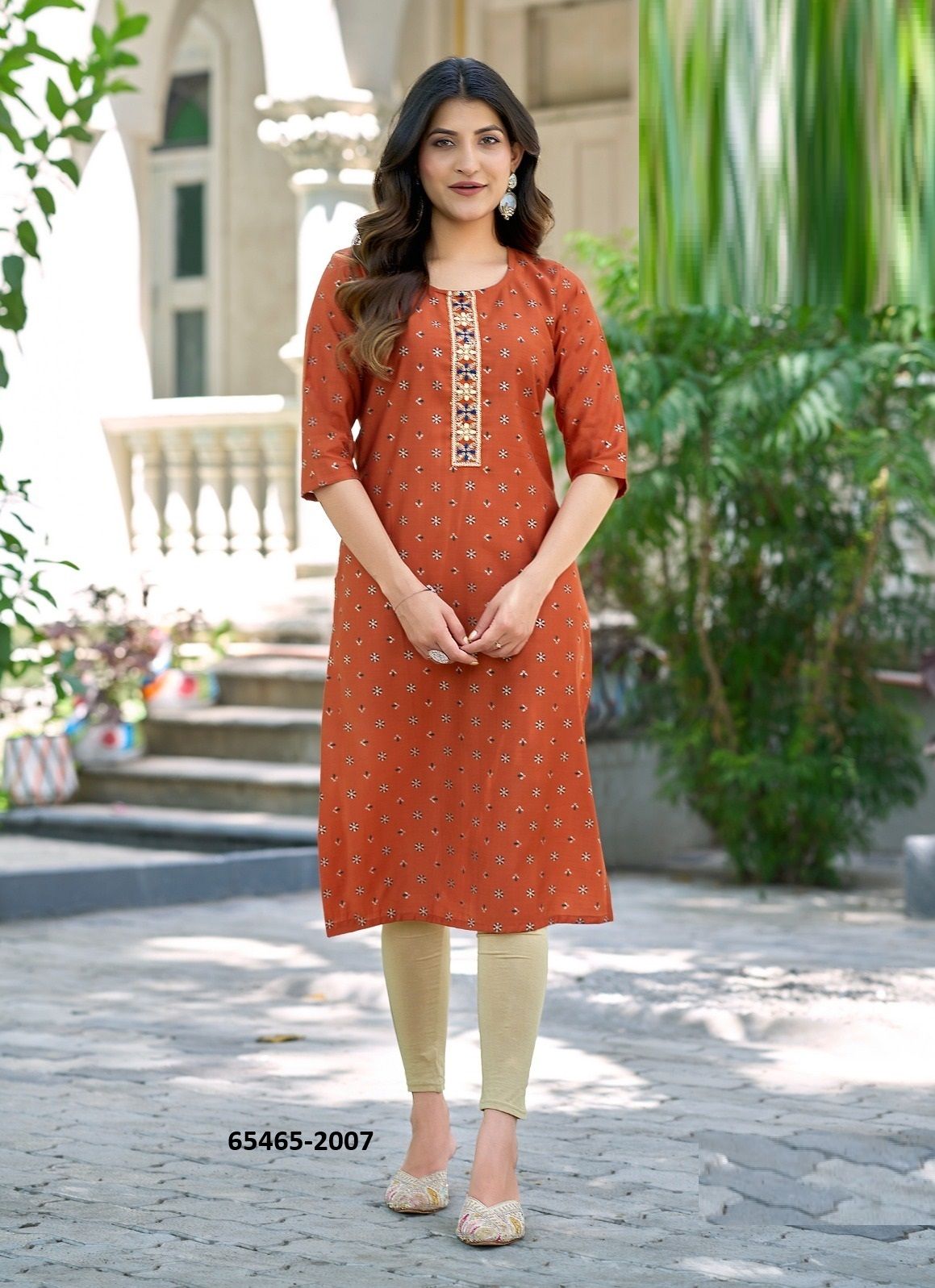ZULFI 2 - Catalog # 65465 (Set of 8 Readymade Women's Kurtis / Tops) ZULFI 2 - Catalog # 65465 (Set of 8 Readymade Women's Kurtis / Tops)