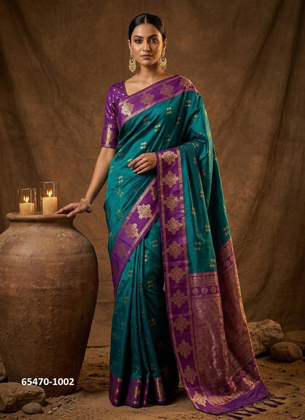 MEERA SILK - Catalog # 65470 (Set of 6 Sarees) MEERA SILK - Catalog # 65470 (Set of 6 Sarees)
