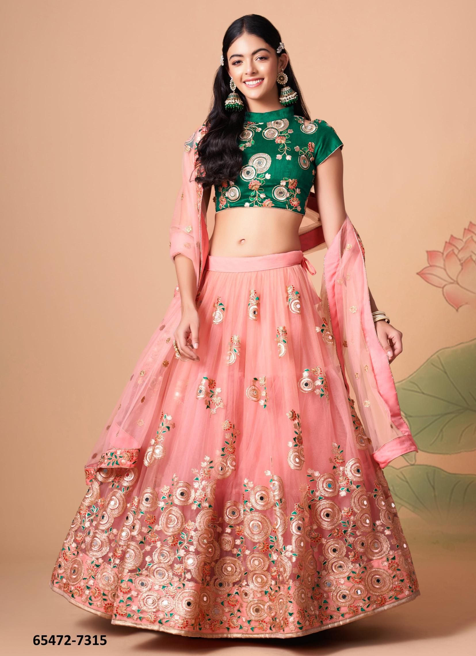 NEO ROMANTIC 3 - Catalog # 65472 (Set of 12 Semi-Stitched Lehengas) NEO ROMANTIC 3 - Catalog # 65472 (Set of 12 Semi-Stitched Lehengas)