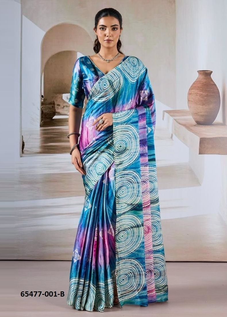 PRISM SILK - Catalog # 65477 (Set of 6 Sarees) PRISM SILK - Catalog # 65477 (Set of 6 Sarees)