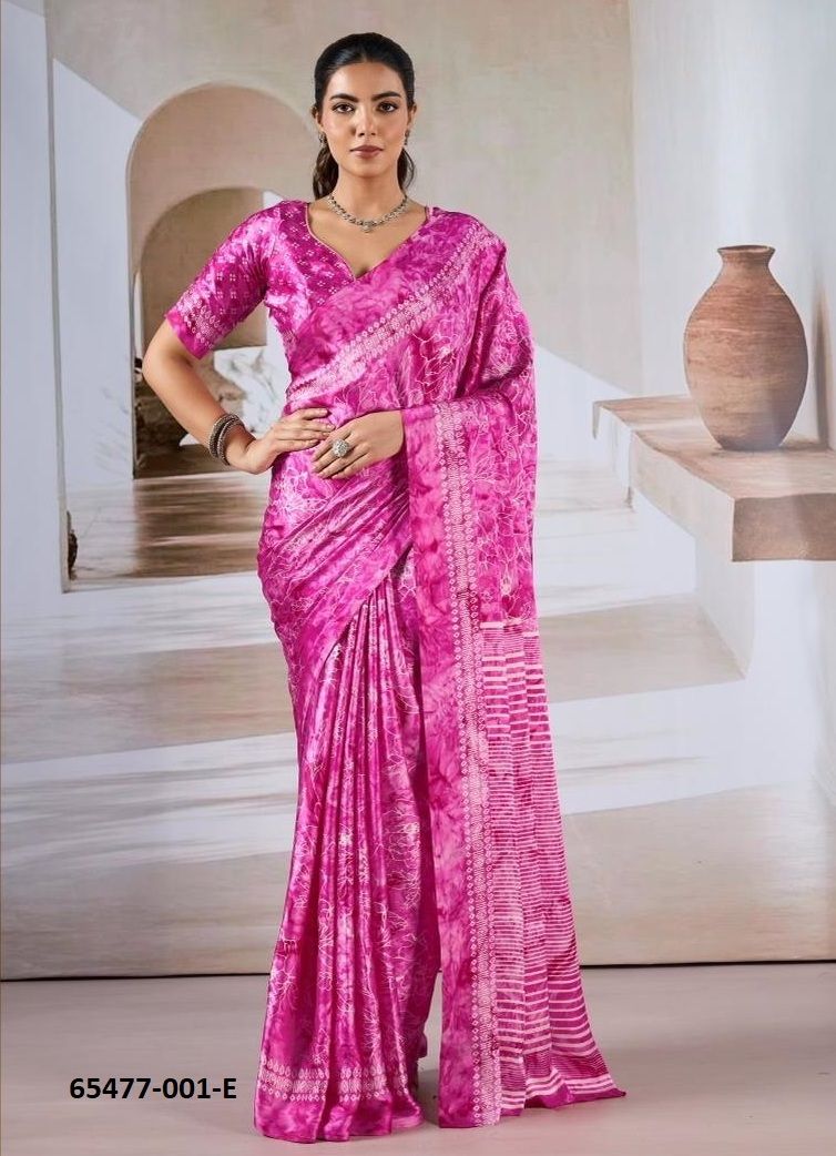 PRISM SILK - Catalog # 65477 (Set of 6 Sarees) PRISM SILK - Catalog # 65477 (Set of 6 Sarees)