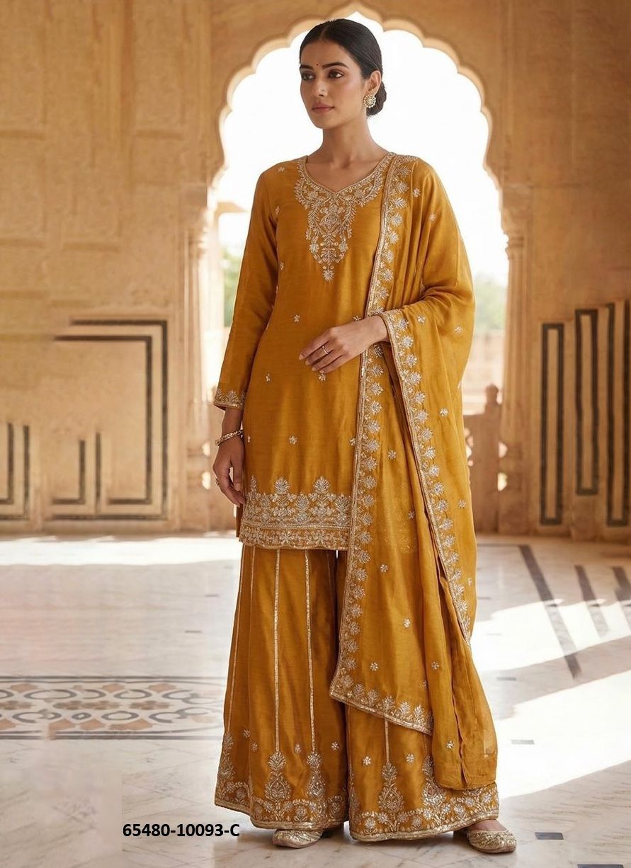 SERIES 10093 - Catalog # 65480 (Set of 4 Readymade Salwar Suits) SERIES 10093 - Catalog # 65480 (Set of 4 Readymade Salwar Suits)