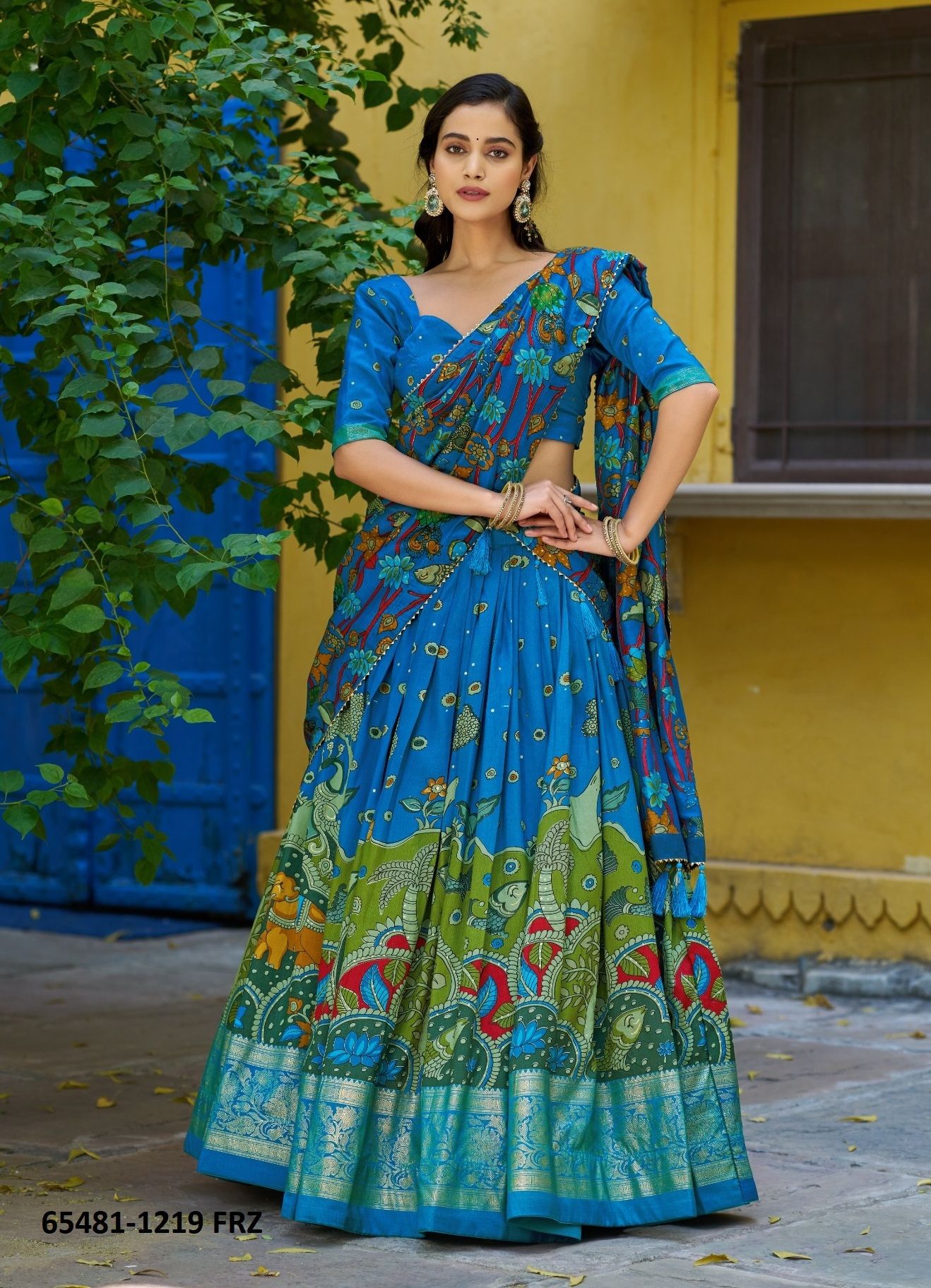AKANSHA 1219 - Catalog # 65481 (Set of 4 Semi-Stitched Lehengas) AKANSHA 1219 - Catalog # 65481 (Set of 4 Semi-Stitched Lehengas)
