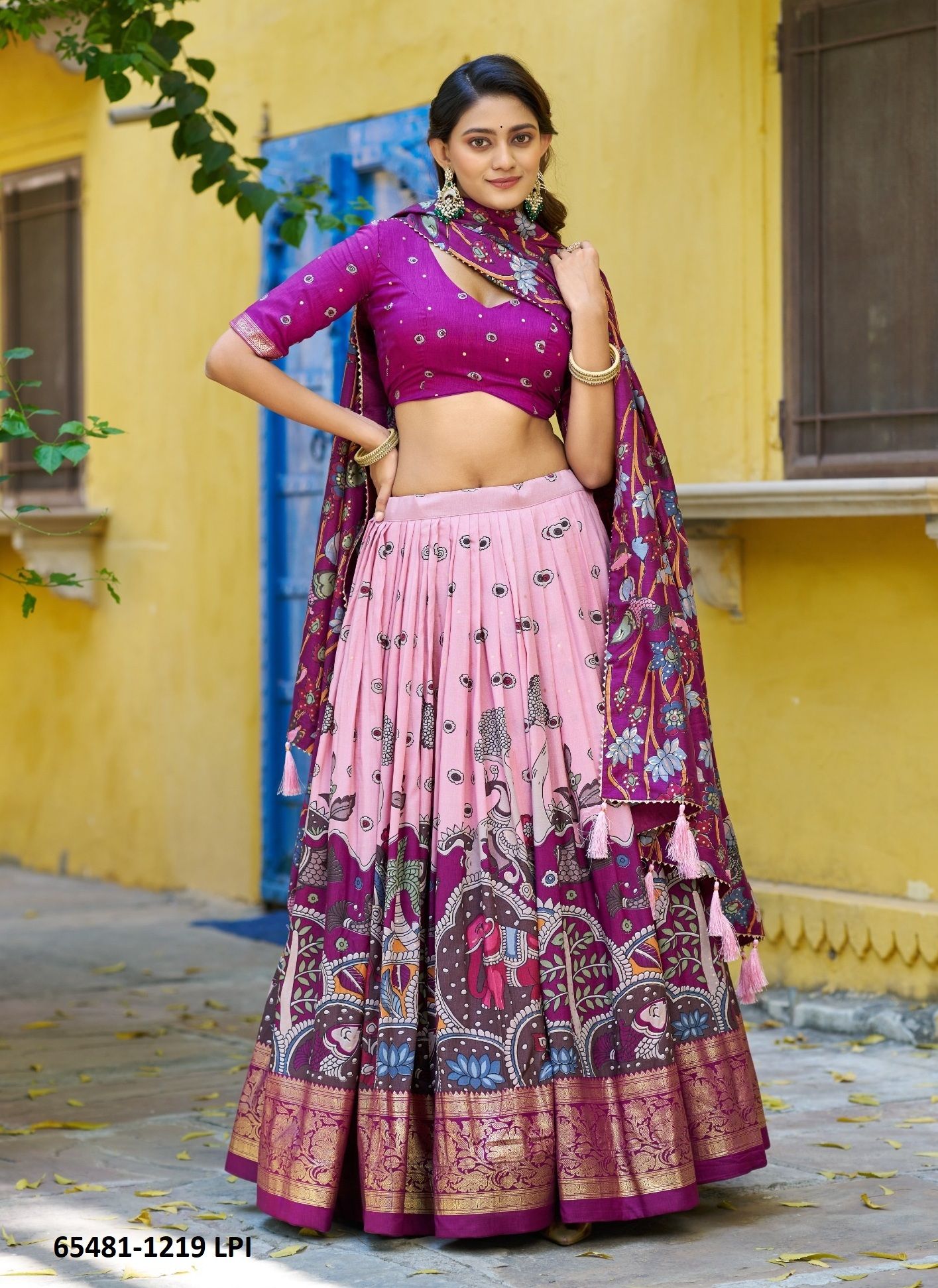 AKANSHA 1219 - Catalog # 65481 (Set of 4 Semi-Stitched Lehengas) AKANSHA 1219 - Catalog # 65481 (Set of 4 Semi-Stitched Lehengas)