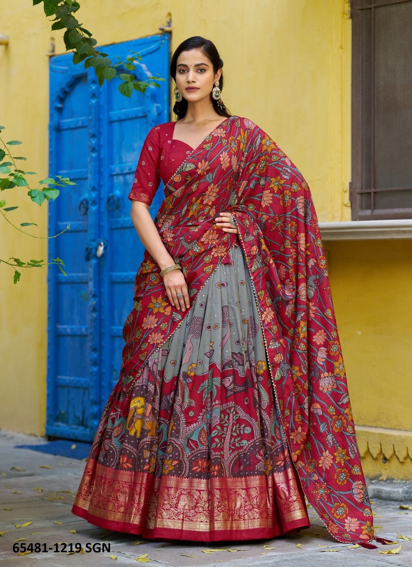 AKANSHA 1219 - Catalog # 65481 (Set of 4 Semi-Stitched Lehengas) AKANSHA 1219 - Catalog # 65481 (Set of 4 Semi-Stitched Lehengas)