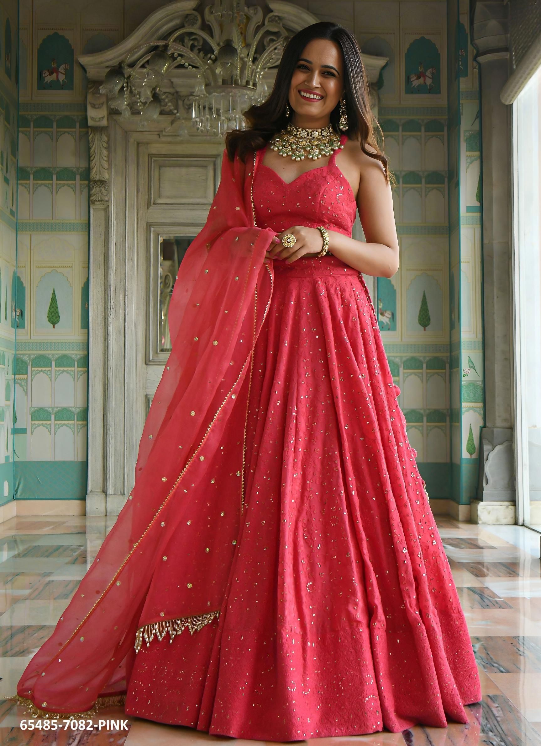 VOLUME 34 - Catalog # 65485 (Set of 10 Semi-Stitched Lehengas) VOLUME 34 - Catalog # 65485 (Set of 10 Semi-Stitched Lehengas)