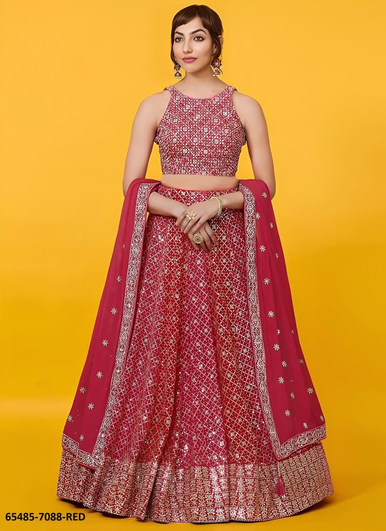 VOLUME 34 - Catalog # 65485 (Set of 10 Semi-Stitched Lehengas) VOLUME 34 - Catalog # 65485 (Set of 10 Semi-Stitched Lehengas)