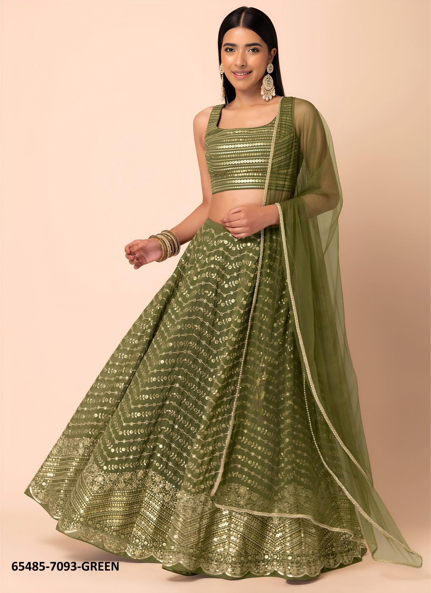 VOLUME 34 - Catalog # 65485 (Set of 10 Semi-Stitched Lehengas) VOLUME 34 - Catalog # 65485 (Set of 10 Semi-Stitched Lehengas)