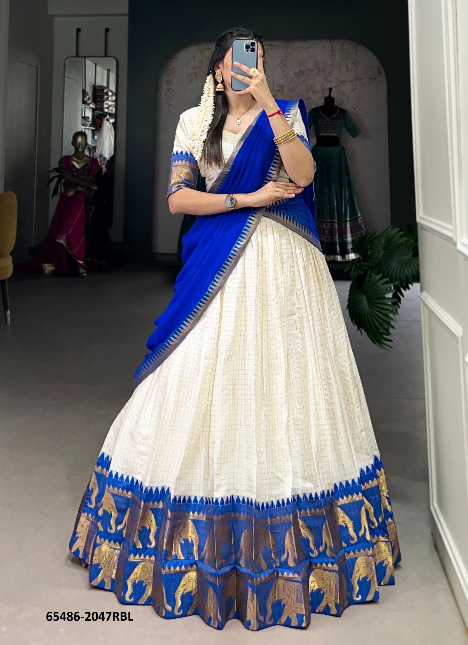 SERIES 2047 - Catalog # 65486 (Set of 5 Semi-Stitched Lehengas) SERIES 2047 - Catalog # 65486 (Set of 5 Semi-Stitched Lehengas)