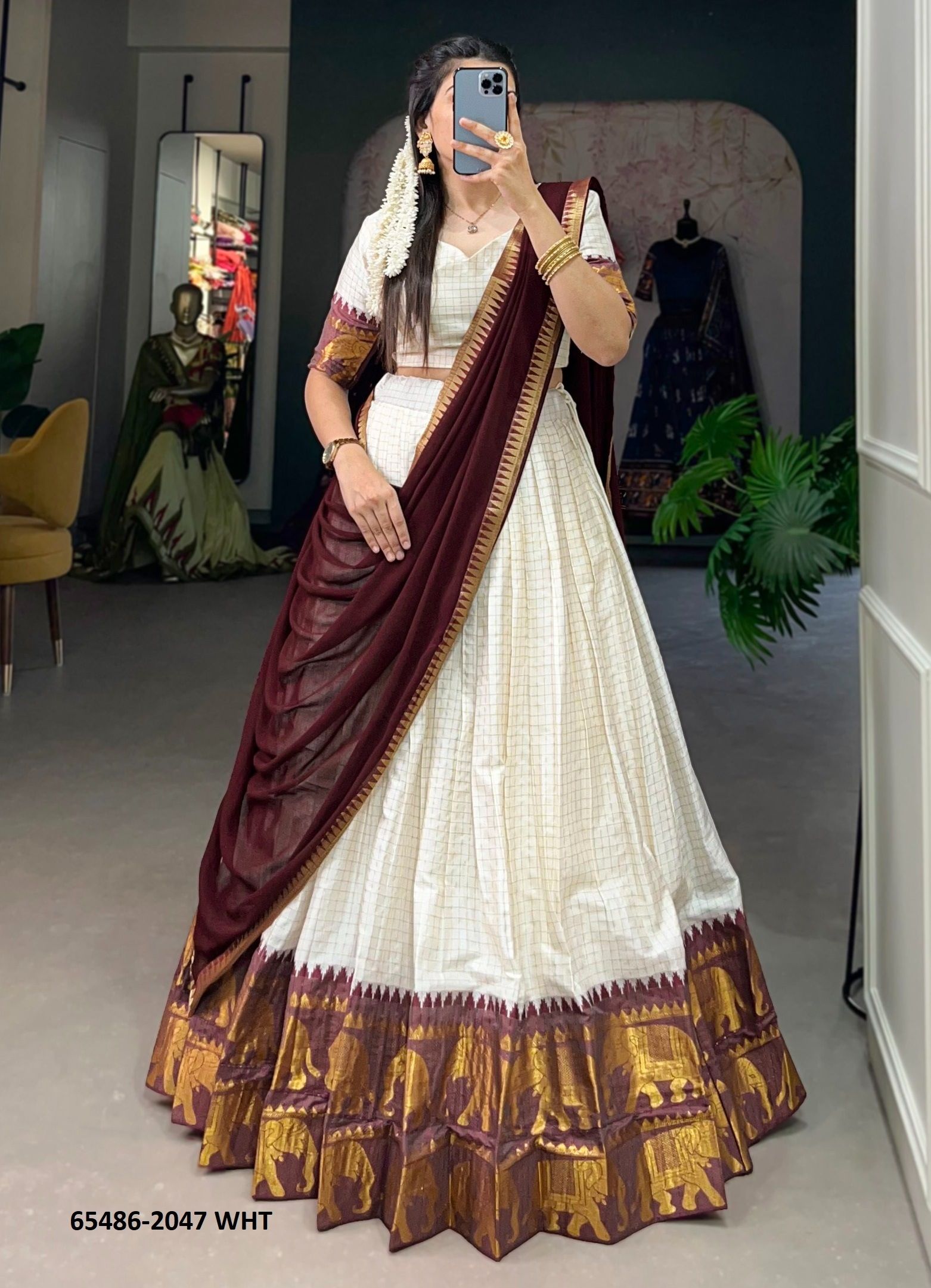 SERIES 2047 - Catalog # 65486 (Set of 5 Semi-Stitched Lehengas) SERIES 2047 - Catalog # 65486 (Set of 5 Semi-Stitched Lehengas)