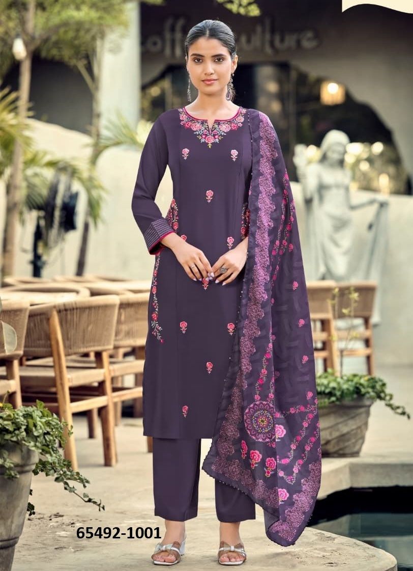 AASTHA 2 - Catalog # 65492 (Set of 4 Readymade Salwar Suits) AASTHA 2 - Catalog # 65492 (Set of 4 Readymade Salwar Suits)