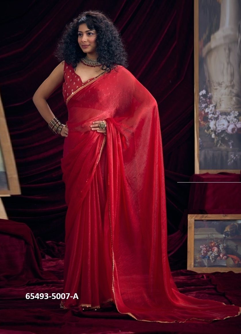 SERIES 5007 - Catalog # 65493 (Set of 6 Sarees) SERIES 5007 - Catalog # 65493 (Set of 6 Sarees)