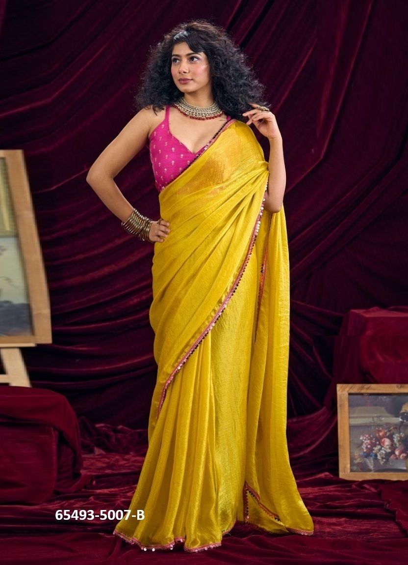 SERIES 5007 - Catalog # 65493 (Set of 6 Sarees) SERIES 5007 - Catalog # 65493 (Set of 6 Sarees)