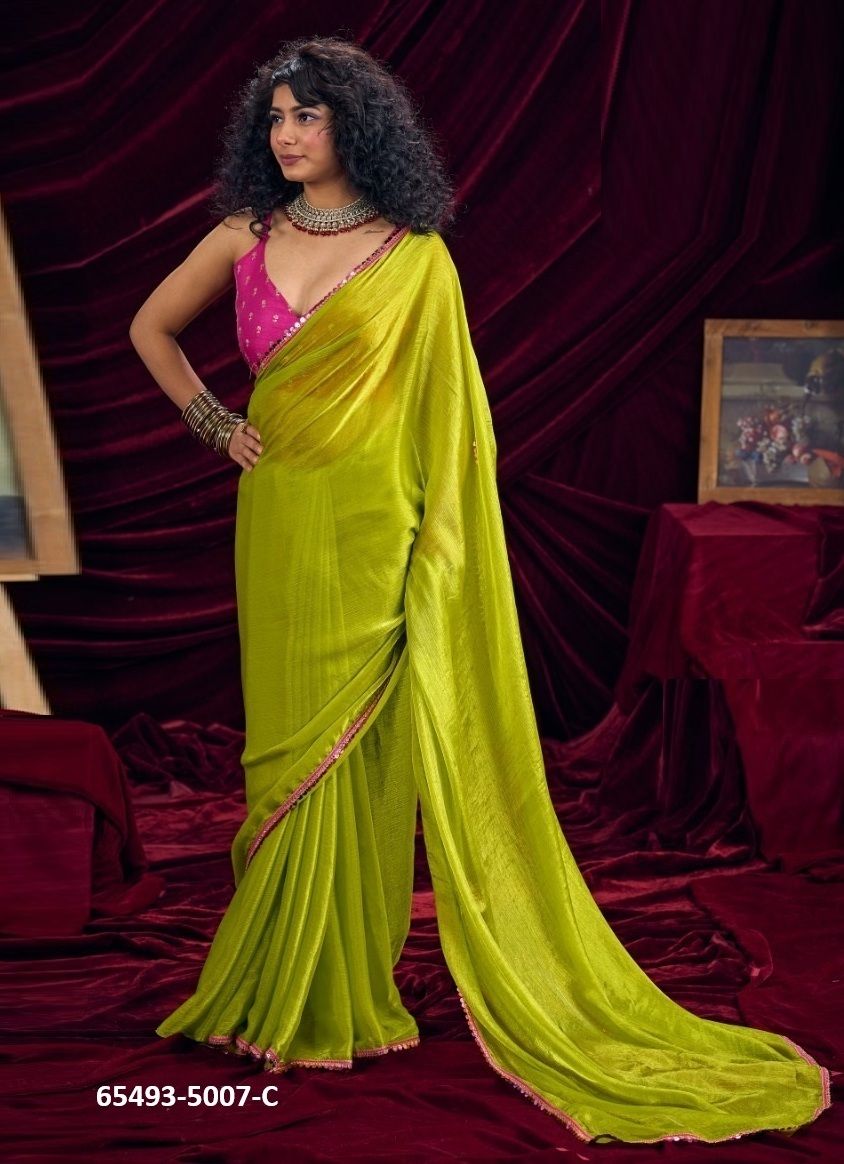 SERIES 5007 - Catalog # 65493 (Set of 6 Sarees) SERIES 5007 - Catalog # 65493 (Set of 6 Sarees)