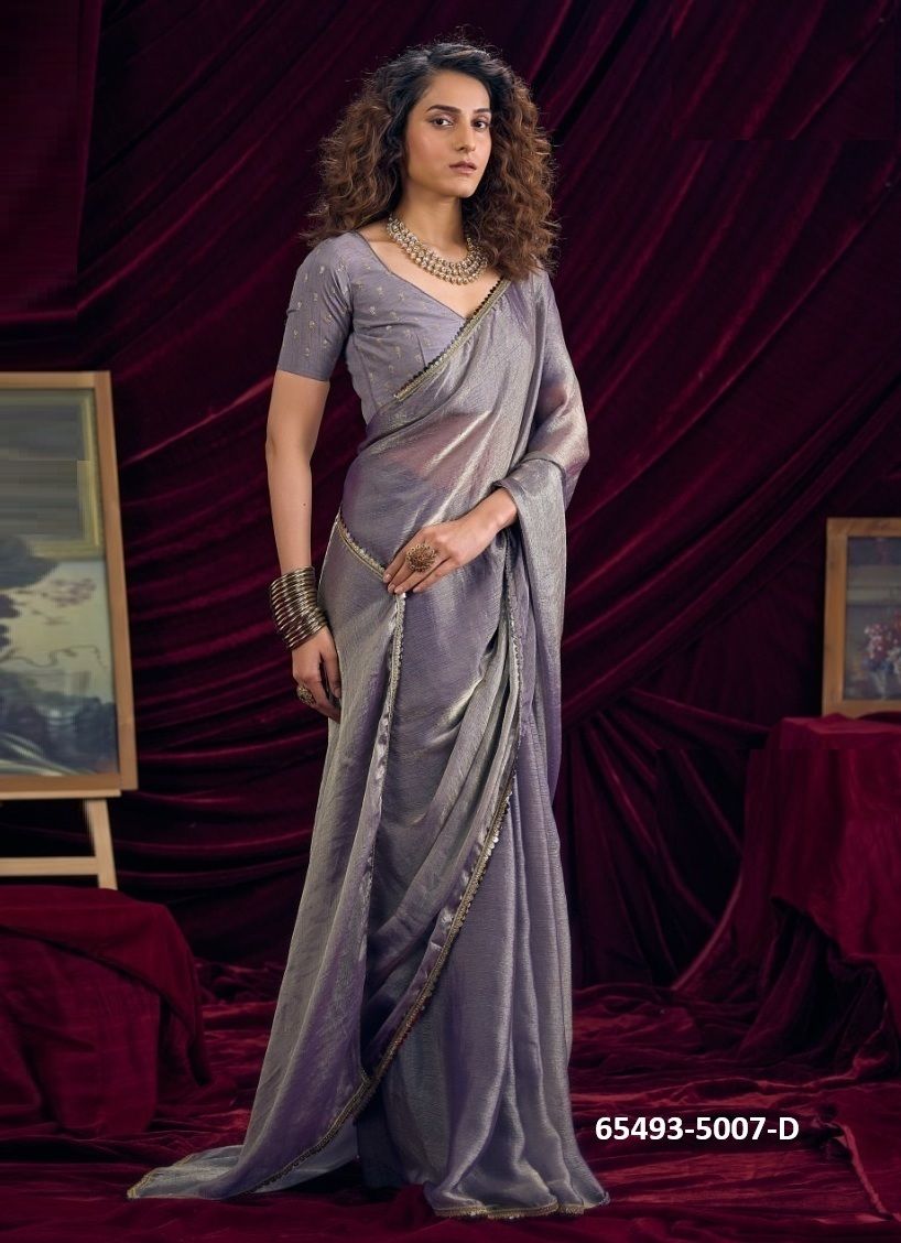 SERIES 5007 - Catalog # 65493 (Set of 6 Sarees) SERIES 5007 - Catalog # 65493 (Set of 6 Sarees)