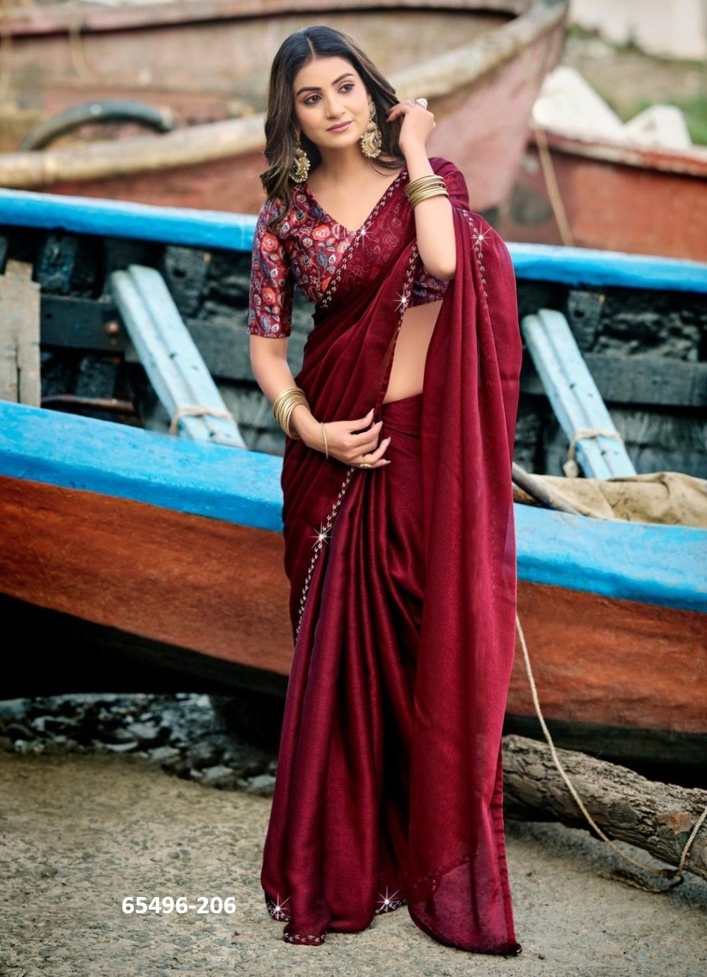 SAMAIRA 2 - Catalog # 65496 (Set of 6 Sarees) SAMAIRA 2 - Catalog # 65496 (Set of 6 Sarees)