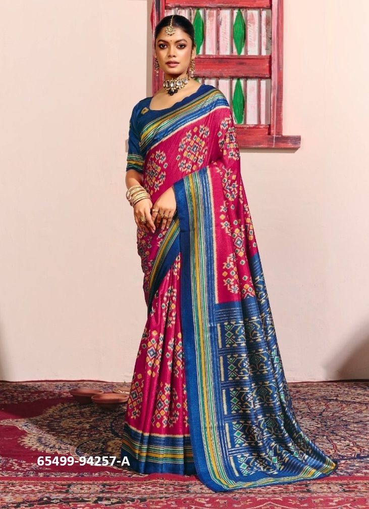 SENTOSA SILK - Catalog # 65499 (Set of 6 Sarees) SENTOSA SILK - Catalog # 65499 (Set of 6 Sarees)