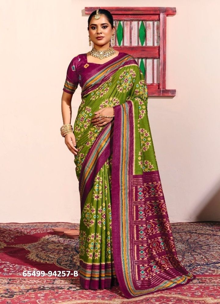 SENTOSA SILK - Catalog # 65499 (Set of 6 Sarees) SENTOSA SILK - Catalog # 65499 (Set of 6 Sarees)