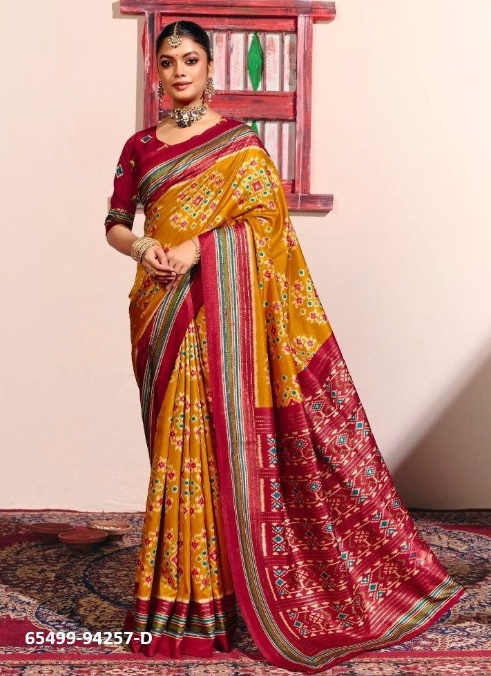 SENTOSA SILK - Catalog # 65499 (Set of 6 Sarees) SENTOSA SILK - Catalog # 65499 (Set of 6 Sarees)