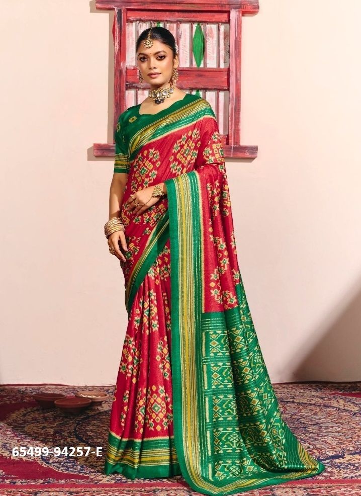 SENTOSA SILK - Catalog # 65499 (Set of 6 Sarees) SENTOSA SILK - Catalog # 65499 (Set of 6 Sarees)
