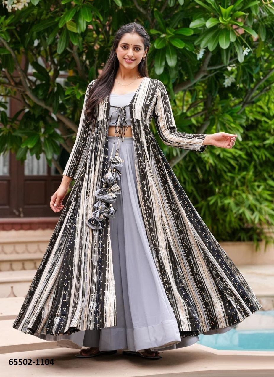 LUCAYA 11 - Catalog # 65502 (Set of 5 Indo-Western Outfits)