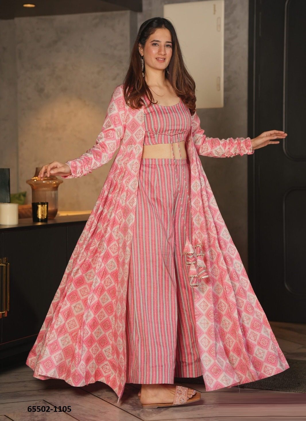 LUCAYA 11 - Catalog # 65502 (Set of 5 Indo-Western Outfits)