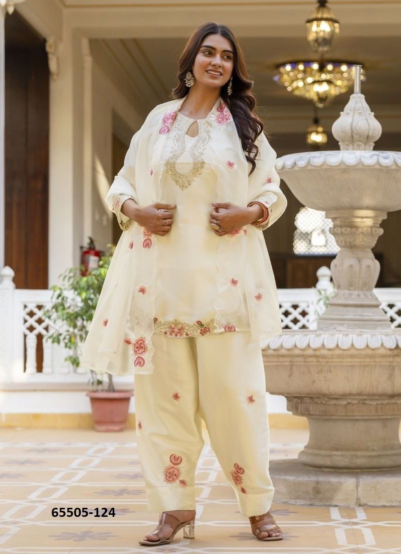 SERIES 121 - Catalog # 65505 (Set of 4 Readymade Salwar Suits)