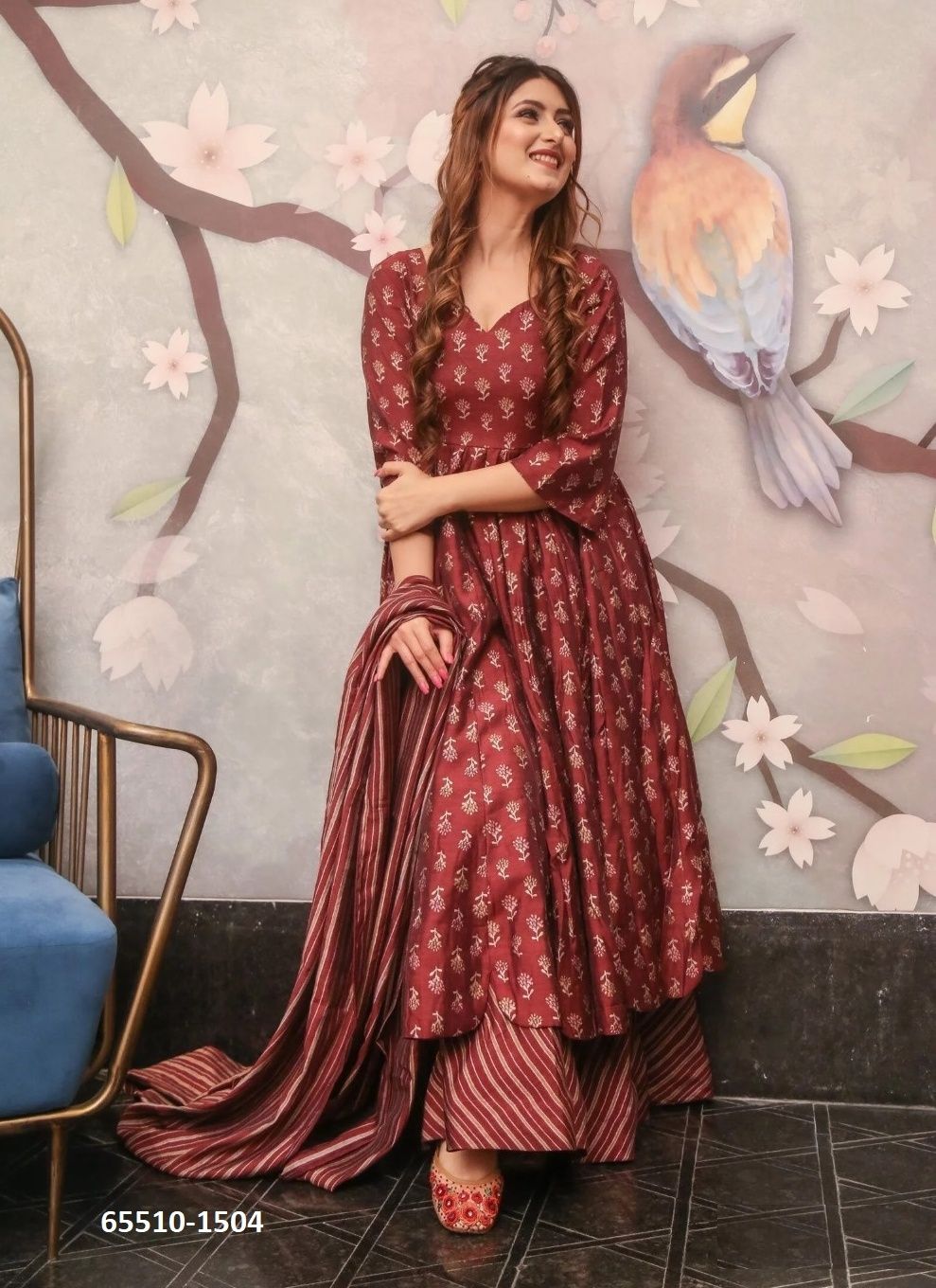 LUCAYA 15 - Catalog # 65510 (Set of 5 Readymade Salwar Suits)