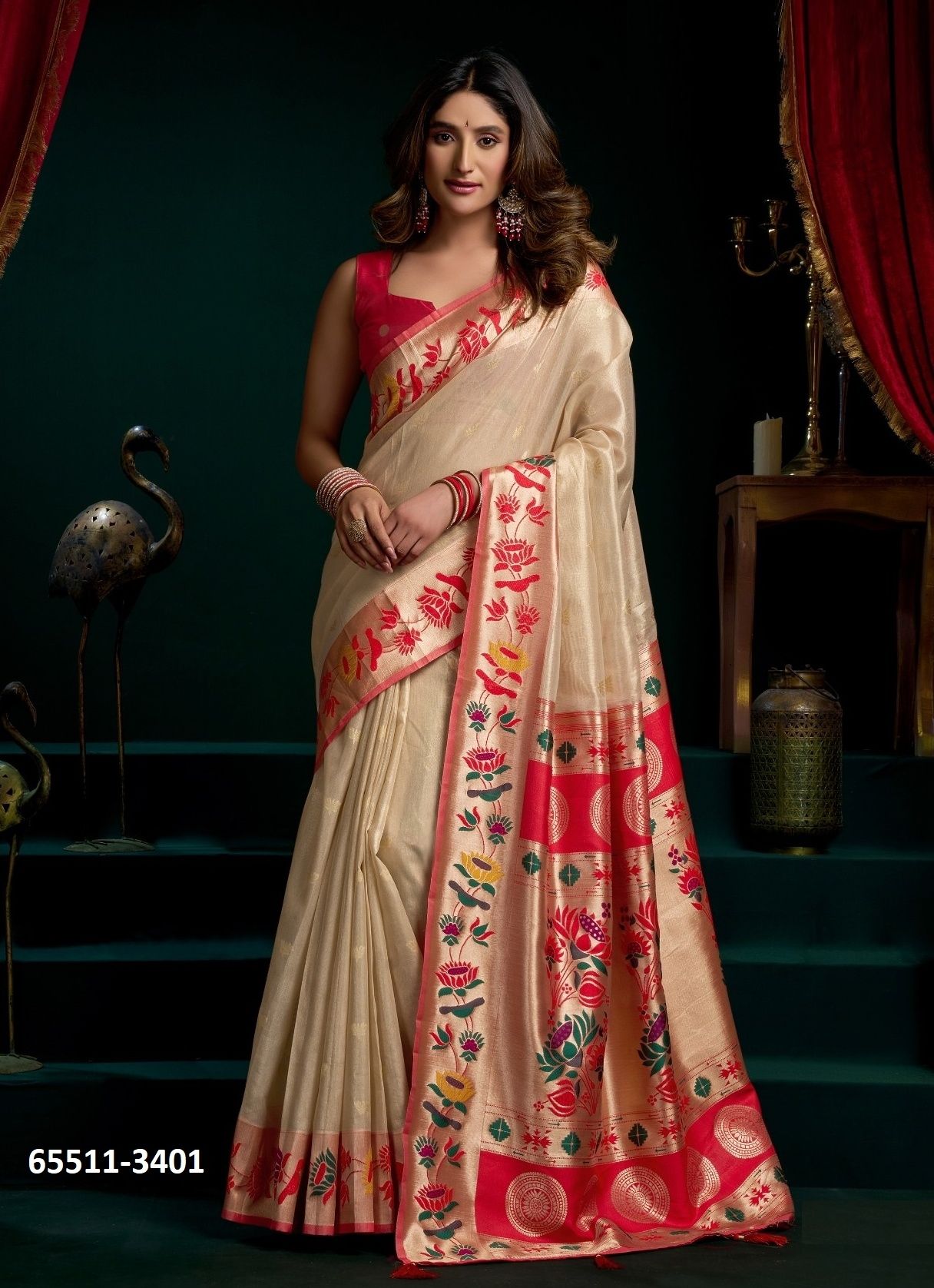 SEERAT - Catalog # 65511 (Set of 6 Sarees) SEERAT - Catalog # 65511 (Set of 6 Sarees)