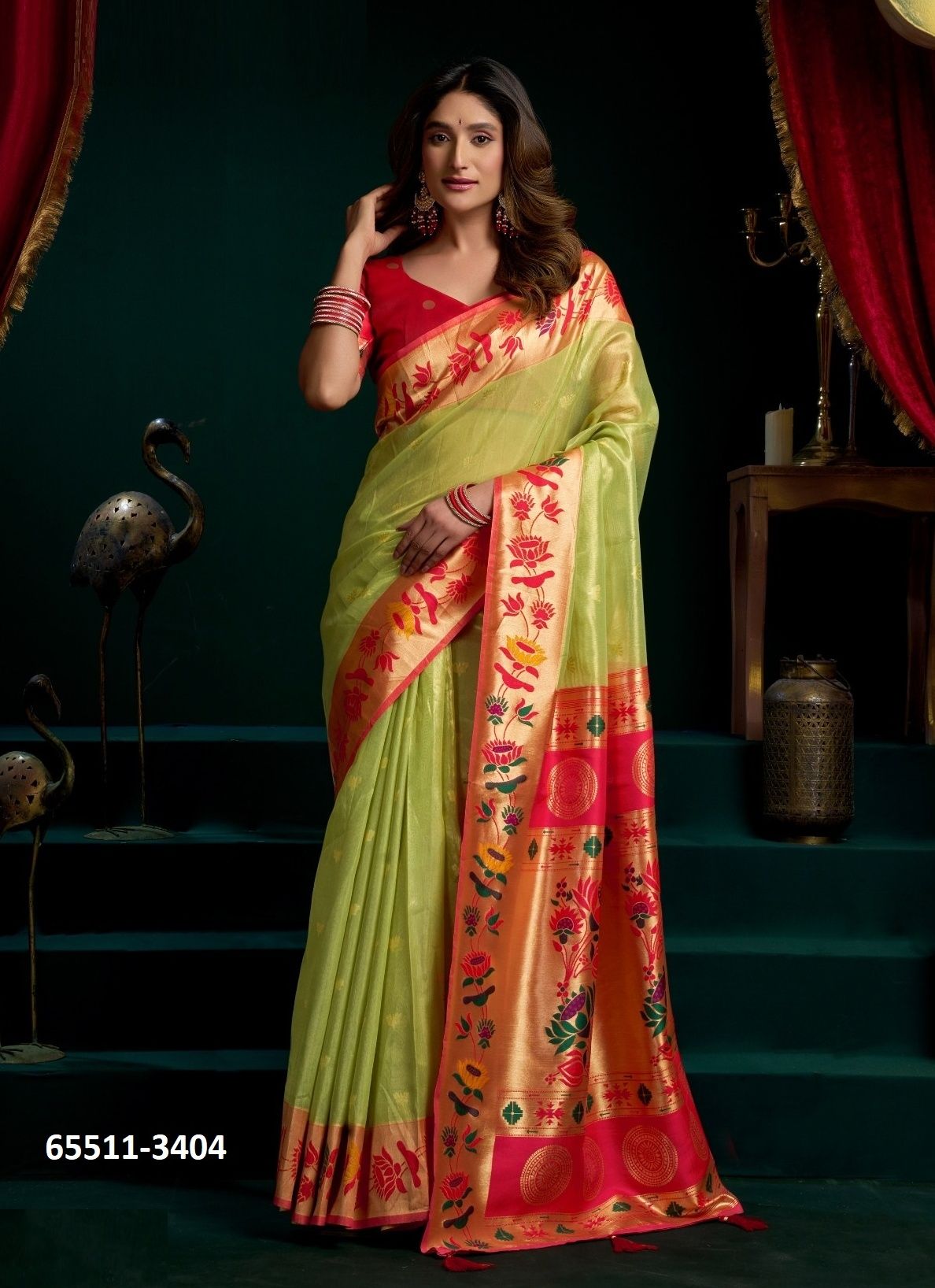 SEERAT - Catalog # 65511 (Set of 6 Sarees) SEERAT - Catalog # 65511 (Set of 6 Sarees)