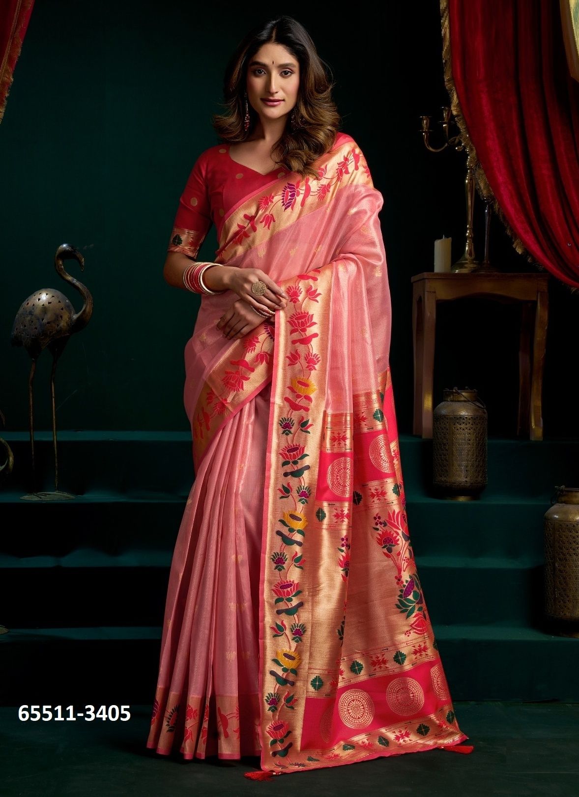 SEERAT - Catalog # 65511 (Set of 6 Sarees) SEERAT - Catalog # 65511 (Set of 6 Sarees)