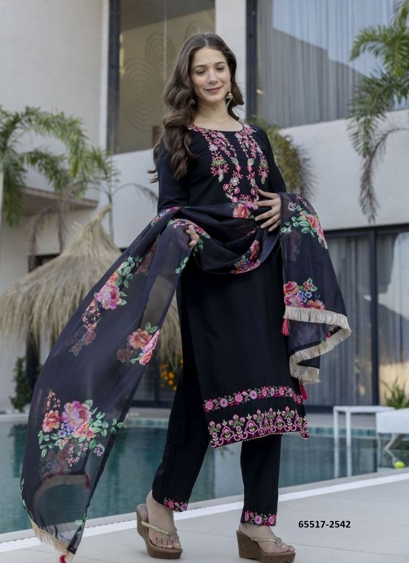 SERIES 2541 - Catalog # 65517 (Set of 2 Readymade Salwar Suits)