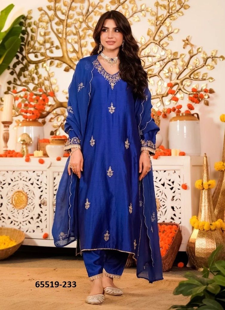 SERIES 231 - Catalog # 65519 (Set of 3 Readymade Salwar Suits) SERIES 231 - Catalog # 65519 (Set of 3 Readymade Salwar Suits)