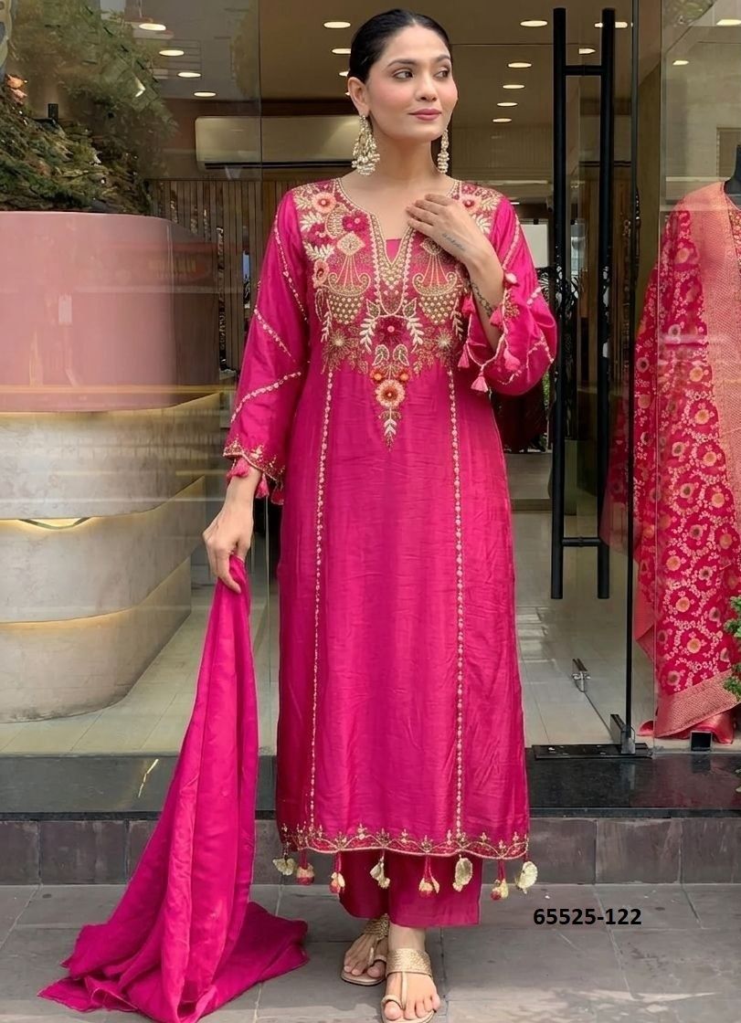 SERIES 121 - Catalog # 65525 (Set of 5 Readymade Salwar Suits)