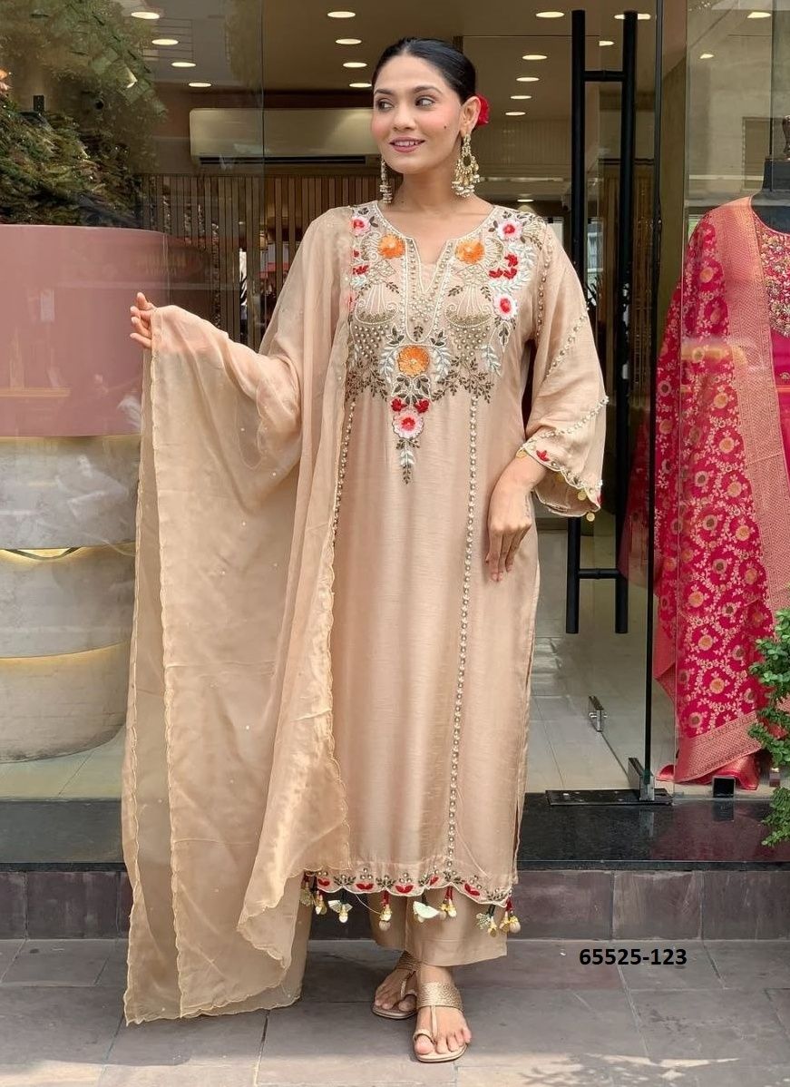 SERIES 121 - Catalog # 65525 (Set of 5 Readymade Salwar Suits)