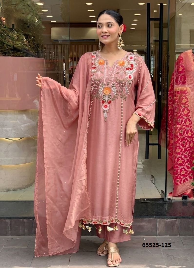 SERIES 121 - Catalog # 65525 (Set of 5 Readymade Salwar Suits)