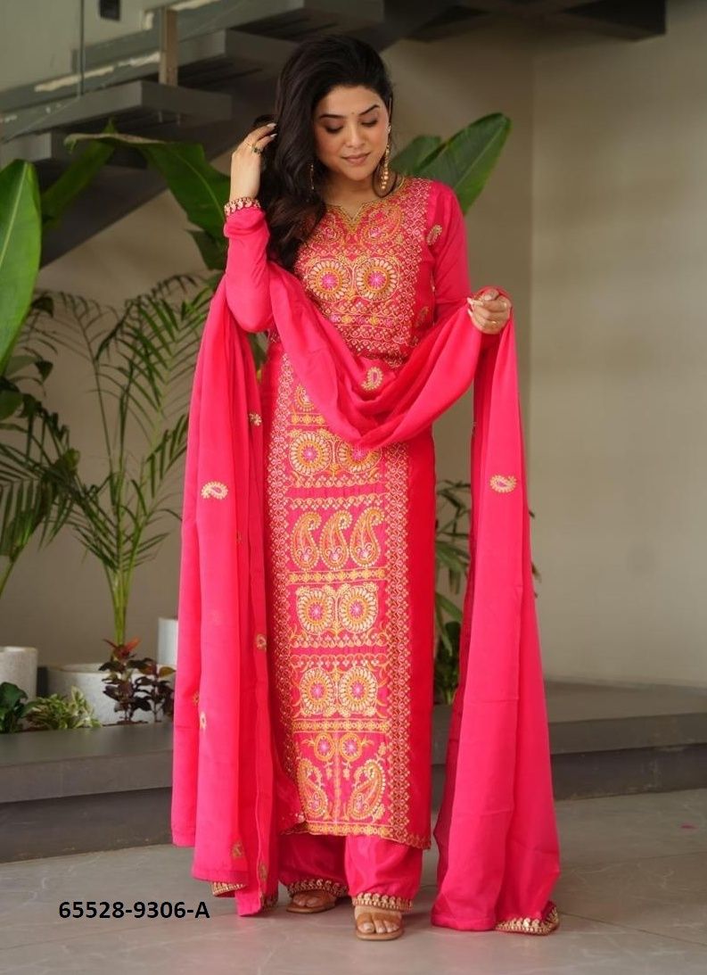 SERIES 9306 - Catalog # 65528 (Set of 3 Readymade Salwar Suits) SERIES 9306 - Catalog # 65528 (Set of 3 Readymade Salwar Suits)