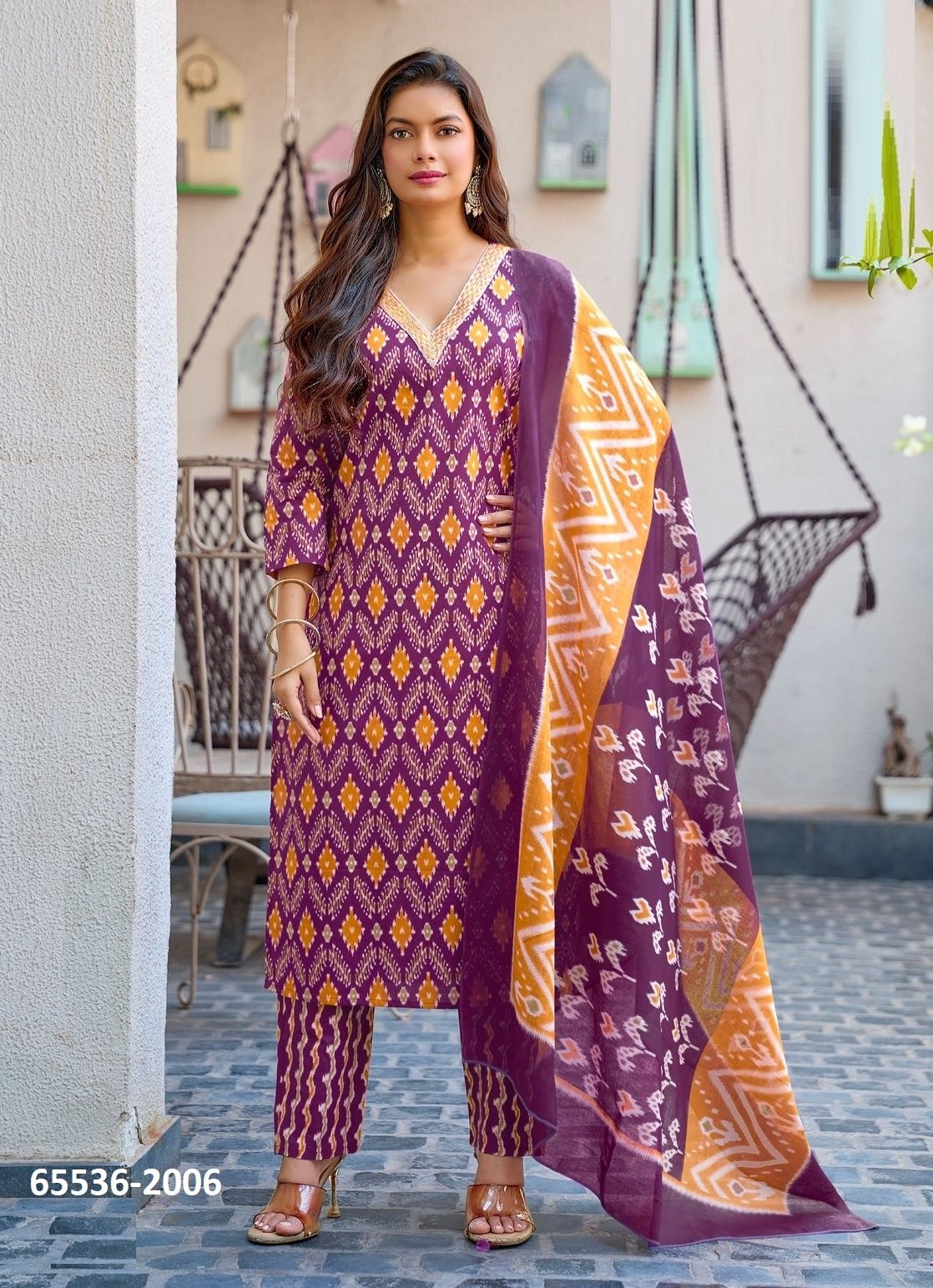 COTTON CANDY 2 - Catalog # 65536 (Set of 8 Readymade Salwar Suits)