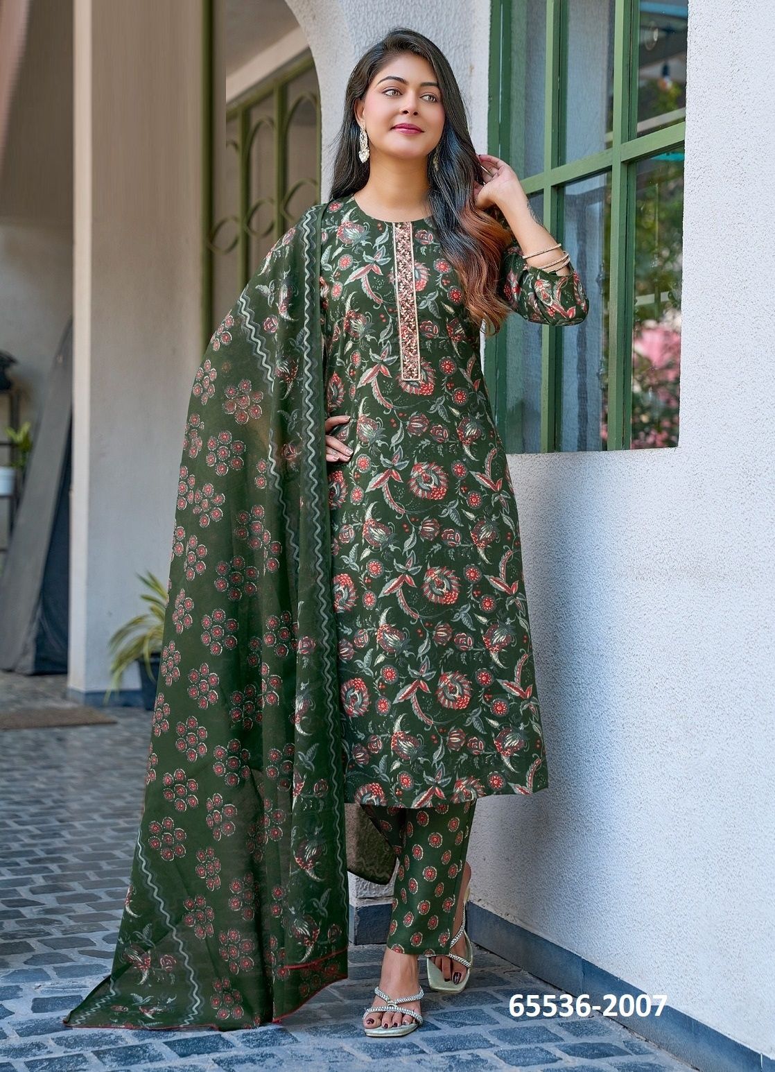 COTTON CANDY 2 - Catalog # 65536 (Set of 8 Readymade Salwar Suits)