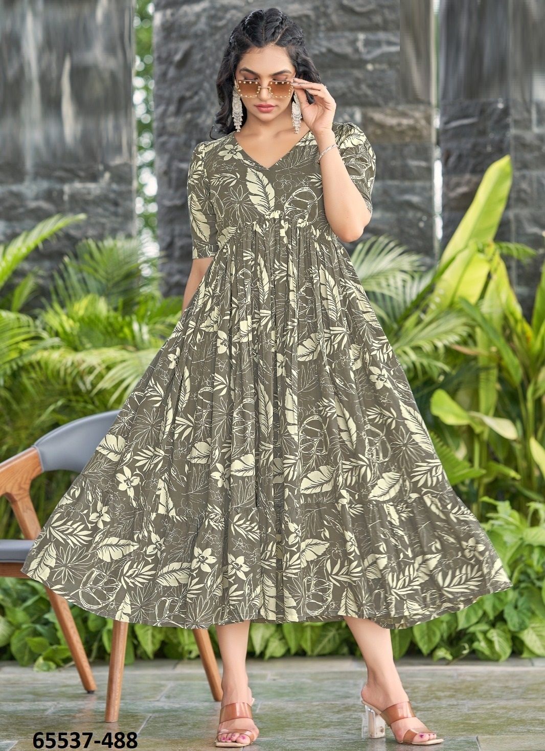 SAMPADA - Catalog # 65537 (Set of 4 Readymade Women's Kurtis / Tops) SAMPADA - Catalog # 65537 (Set of 4 Readymade Women's Kurtis / Tops)