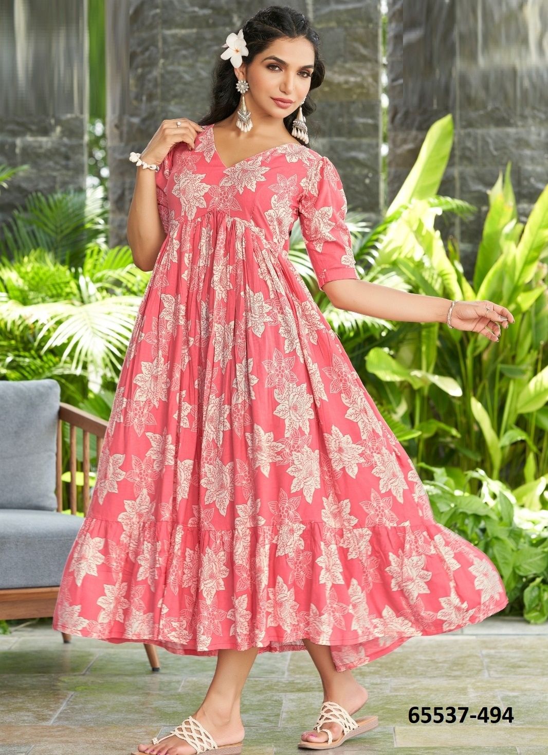 SAMPADA - Catalog # 65537 (Set of 4 Readymade Women's Kurtis / Tops) SAMPADA - Catalog # 65537 (Set of 4 Readymade Women's Kurtis / Tops)