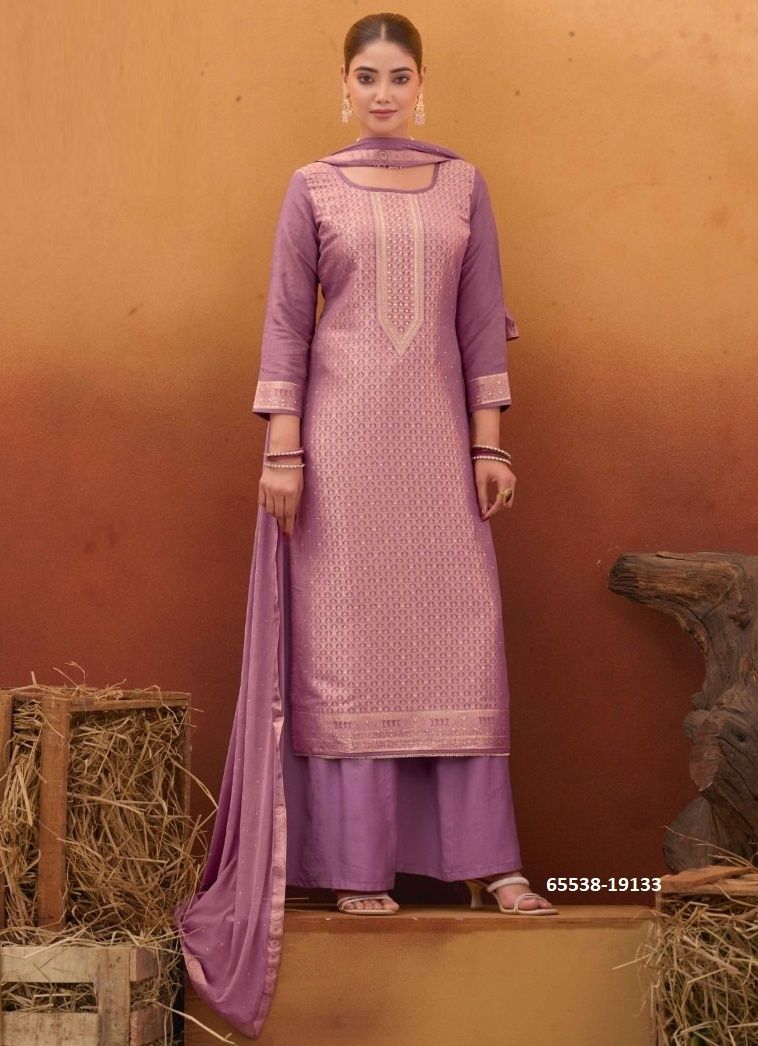 KOYAL 9 - Catalog # 65538 (Set of 6 Semi-Stitched / Un-Stitched Suits)