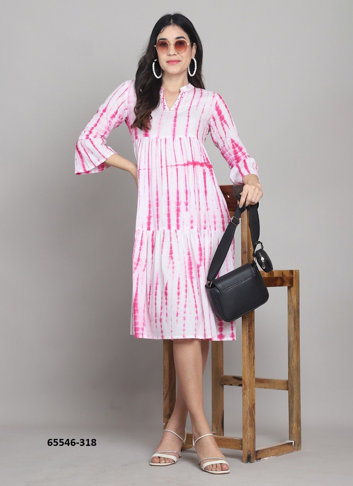 SERIES 318-320 - Catalog # 65546 (Set of 2 Readymade Women's Kurtis / Tops) SERIES 318-320 - Catalog # 65546 (Set of 2 Readymade Women's Kurtis / Tops)