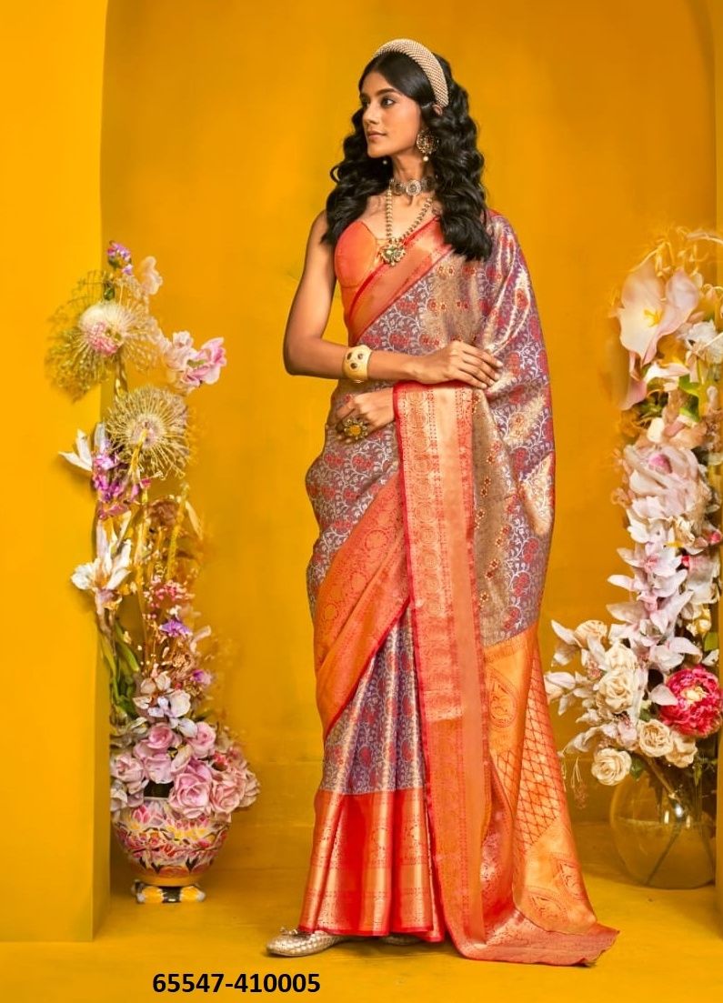 KARMAVARAM - Catalog # 65547 (Set of 6 Sarees) KARMAVARAM - Catalog # 65547 (Set of 6 Sarees)
