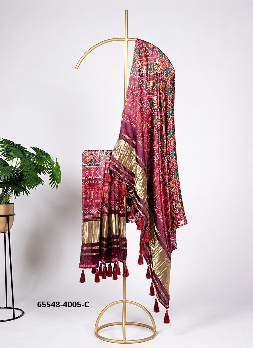 PURE GAJJI SILK DUPATTAS - Catalog # 65548 (Set of 13 Only Dupattas) PURE GAJJI SILK DUPATTAS - Catalog # 65548 (Set of 13 Only Dupattas)