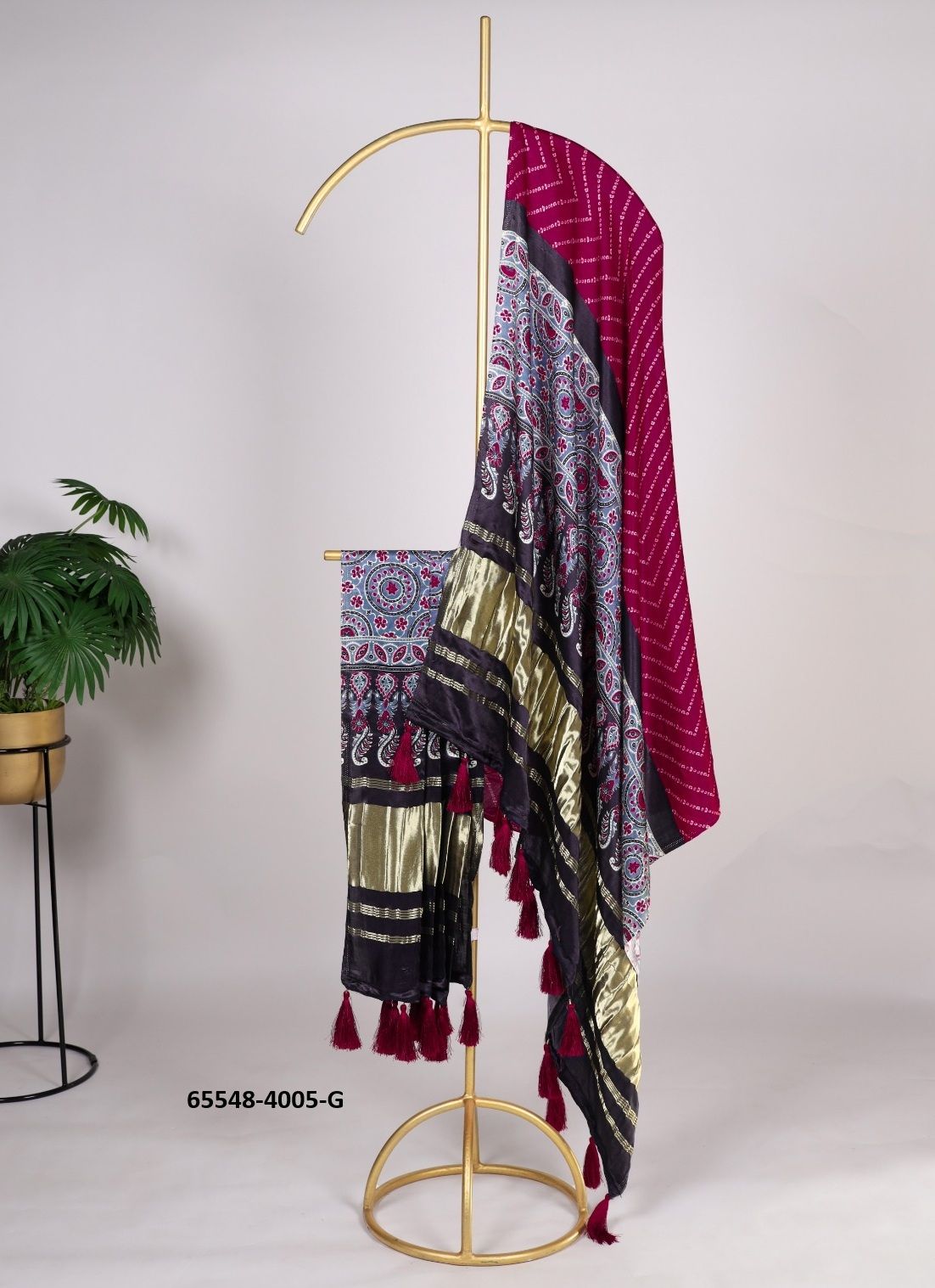 PURE GAJJI SILK DUPATTAS - Catalog # 65548 (Set of 13 Only Dupattas) PURE GAJJI SILK DUPATTAS - Catalog # 65548 (Set of 13 Only Dupattas)
