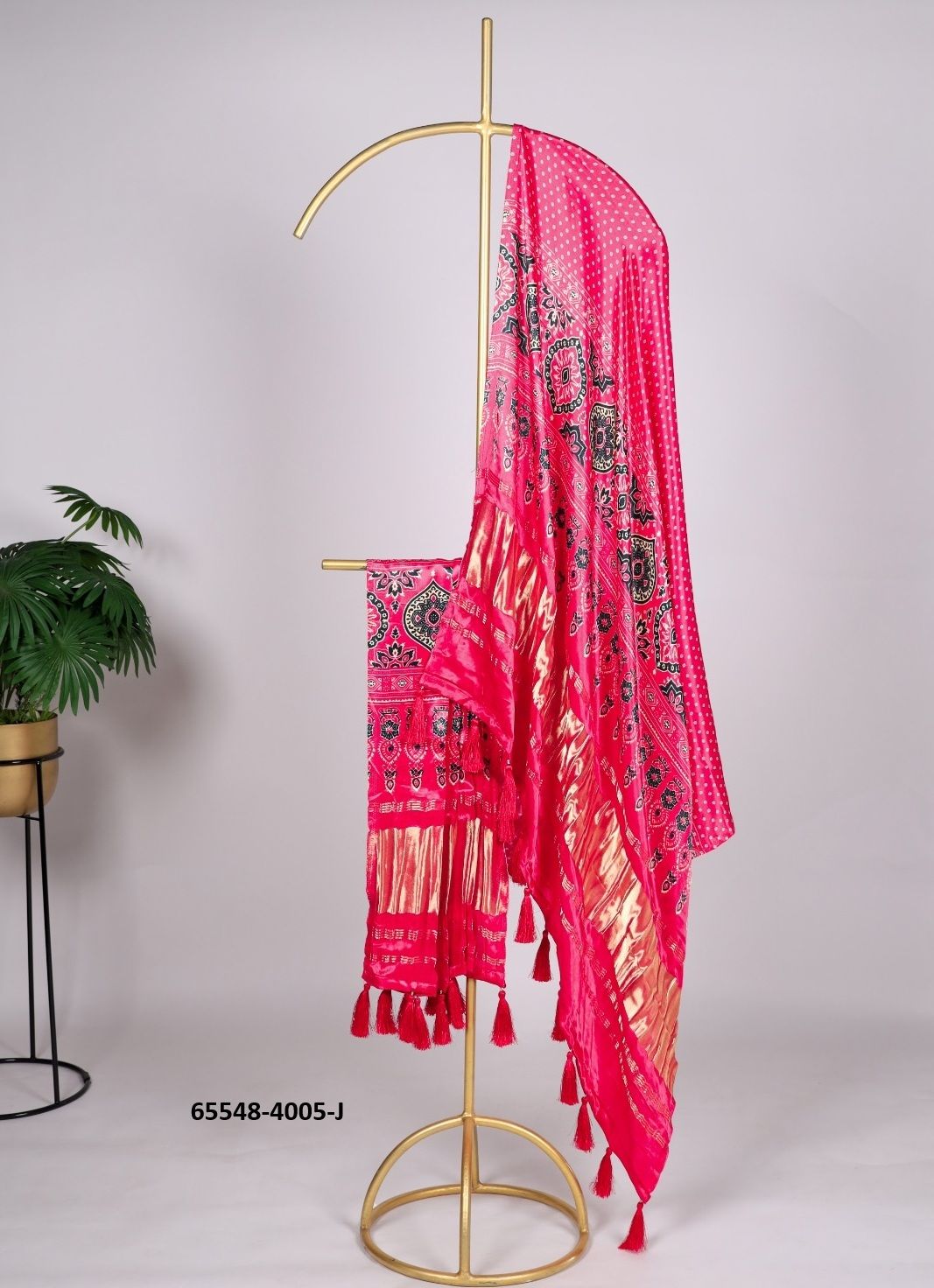 PURE GAJJI SILK DUPATTAS - Catalog # 65548 (Set of 13 Only Dupattas) PURE GAJJI SILK DUPATTAS - Catalog # 65548 (Set of 13 Only Dupattas)