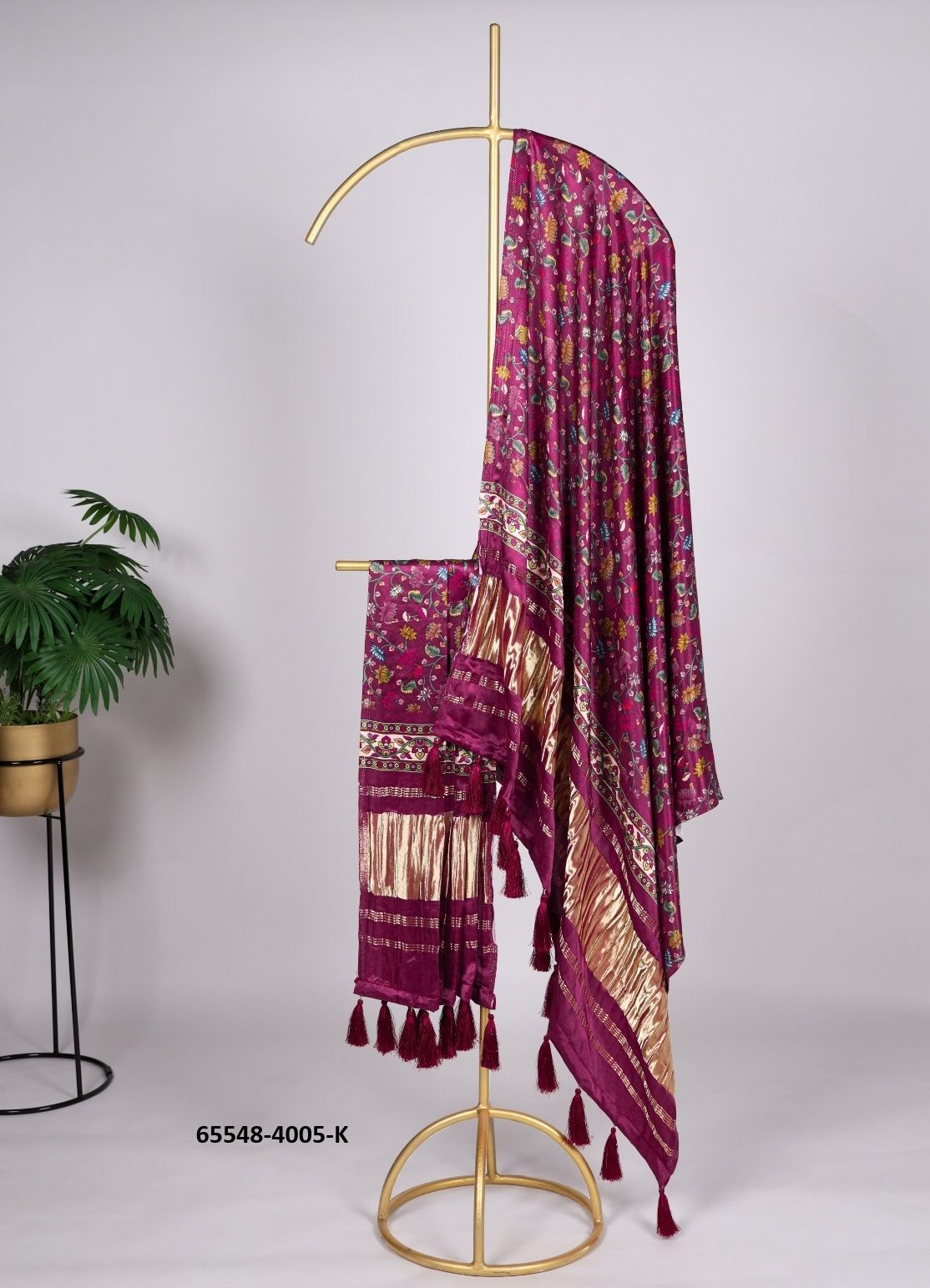 PURE GAJJI SILK DUPATTAS - Catalog # 65548 (Set of 13 Only Dupattas) PURE GAJJI SILK DUPATTAS - Catalog # 65548 (Set of 13 Only Dupattas)