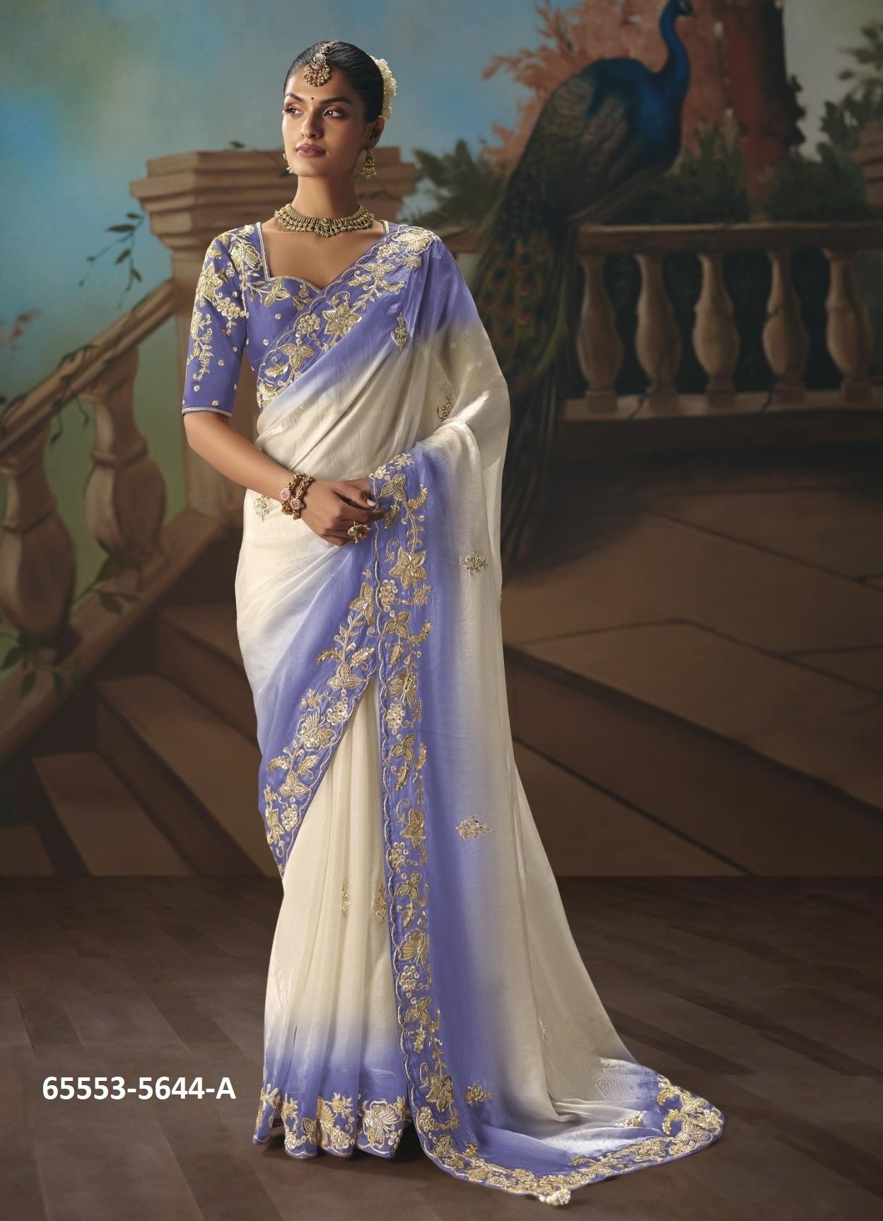 SERIES 5644 - Catalog # 65553 (Set of 7 Sarees)